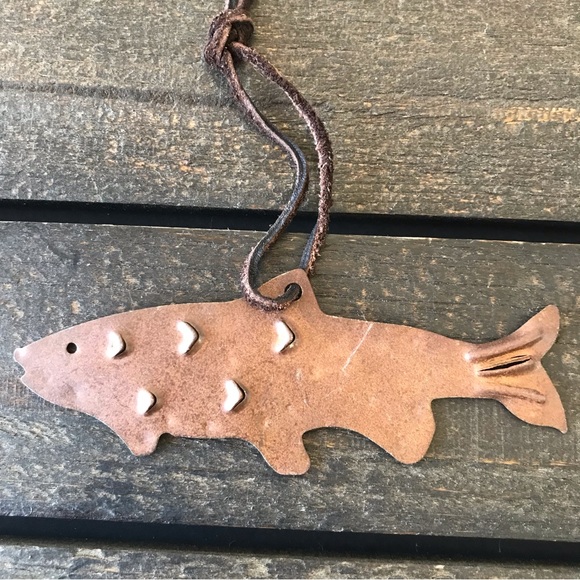 Brown Rustic Metal Ornaments Country Farmhouse Decor Bundle of 11 - Picture 6 of 14